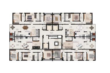 Apartamento &agrave; venda - 124m&sup2; - Andorinha