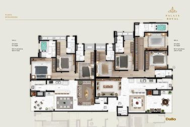 Apartamento &agrave; venda - 161m&sup2; - Perequ&ecirc;