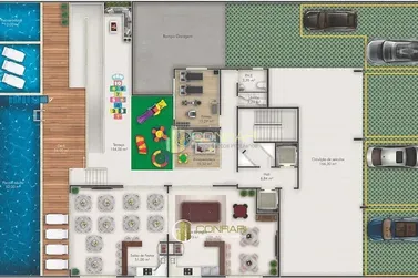 Apartamento &agrave; venda - 110m&sup2; - Meia Praia