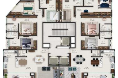 Apartamento &agrave; venda - 145m&sup2; - Andorinha