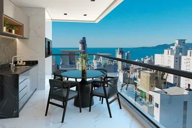 Apartamento &agrave; venda - 114m&sup2; - Meia Praia