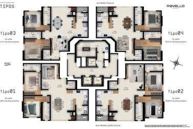 Apartamento &agrave; venda - 80m&sup2; - 