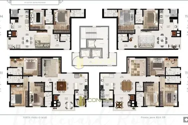 Apartamento &agrave; venda - 87m&sup2; - Centro