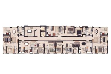 Apartamento &agrave; venda - 57m&sup2; - Morretes