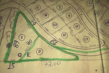 Terreno &agrave; venda - 1260m&sup2; - Canto da Praia