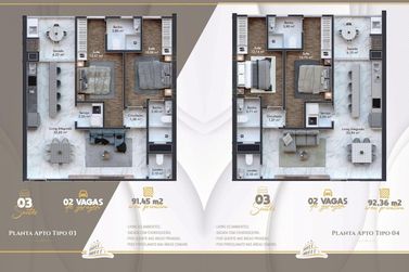 Apartamento &agrave; venda - 123m&sup2; - 