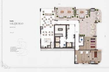Apartamento &agrave; venda - 213m&sup2; - Meia Praia