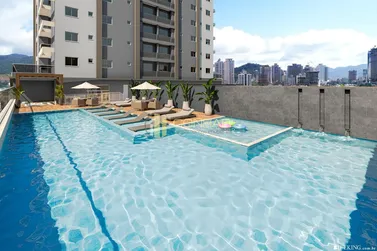 Apartamento &agrave; venda - 124m&sup2; - Meia Praia