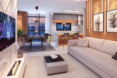 Apartamento &agrave; venda - 114m&sup2; - Meia Praia