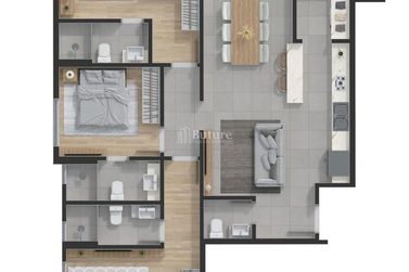 Apartamento &agrave; venda - 120m&sup2; - Balne&aacute;rio Perequ&ecirc;