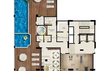 Apartamento &agrave; venda - 130m&sup2; - Meia Praia
