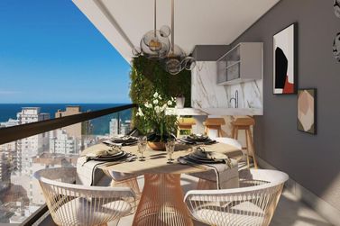 Apartamento &agrave; venda - 142m&sup2; - Meia Praia
