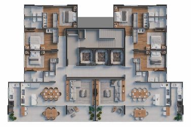 Apartamento &agrave; venda - 140m&sup2; - Andorinha