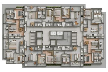 Apartamento &agrave; venda - 60m&sup2; - Alto Pereque