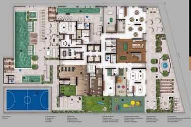 Apartamento &agrave; venda - 284m&sup2; - Centro