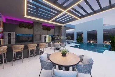 Apartamento &agrave; venda - 45m&sup2; - Meia Praia
