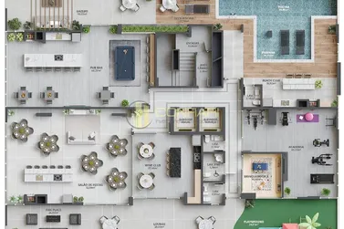 Apartamento &agrave; venda - 78m&sup2; - Meia Praia