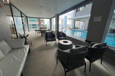 Apartamento &agrave; venda - 84m&sup2; - Bal. Perequ&ecirc;