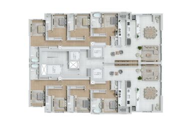 Apartamento &agrave; venda - 102m&sup2; - Pioneiros
