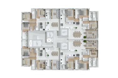Apartamento &agrave; venda - 102m&sup2; - Pioneiros