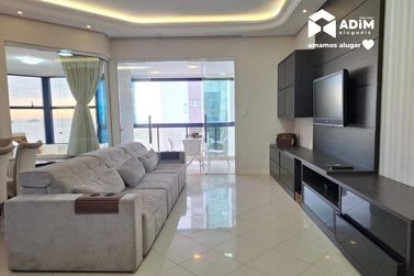 Apartamento para alugar - 172m&sup2; - Meia Praia