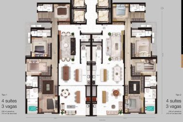 Apartamento &agrave; venda - Centro