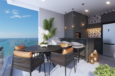 Apartamento &agrave; venda - Meia Praia