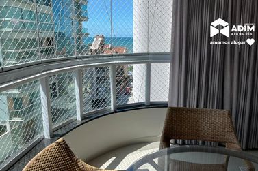 Apartamento para alugar - 110m&sup2; - Meia Praia