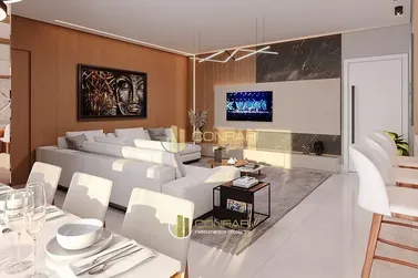 Apartamento &agrave; venda - 133m&sup2; - Meia Praia