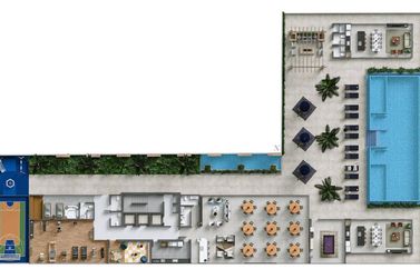 Apartamento &agrave; venda - Meia Praia