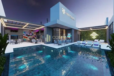 Apartamento &agrave; venda - 45m&sup2; - Meia Praia