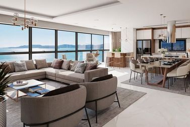 Apartamento &agrave; venda - 199m&sup2; - Meia Praia