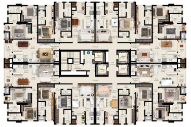 Apartamento &agrave; venda - 79m&sup2; - 