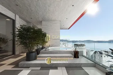 Apartamento &agrave; venda - 152m&sup2; - Meia Praia
