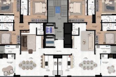 Apartamento &agrave; venda - 131m&sup2; - Andorinha