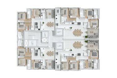 Apartamento &agrave; venda - 102m&sup2; - Pioneiros