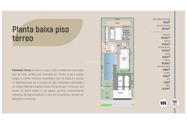 Casa &agrave; venda - 214m&sup2; - Jardim Dourado