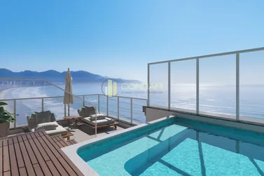 Apartamento &agrave; venda - 186m&sup2; - Meia Praia