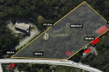 Terreno &agrave; venda - 9415m&sup2; - Sert&atilde;o