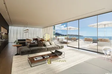 Apartamento &agrave; venda - 229m&sup2; - Centro - Frente Mar