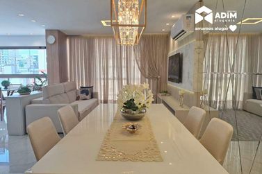 Apartamento para alugar - 145m&sup2; - Meia Praia