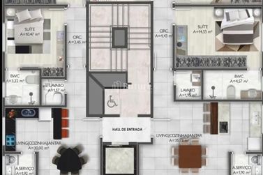 Apartamento &agrave; venda - 116m&sup2; - 
