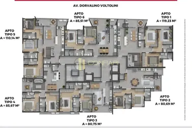 Apartamento &agrave; venda - 85m&sup2; - Pereque