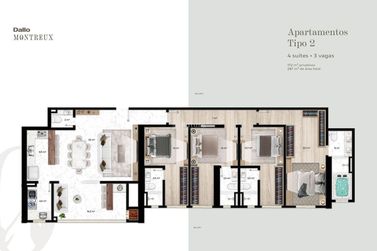 Apartamento &agrave; venda - 165m&sup2; - Centro