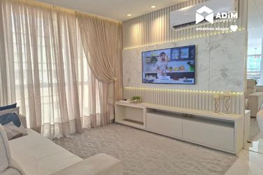 Apartamento para alugar - 145m&sup2; - Meia Praia