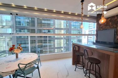 Apartamento para alugar - 132m&sup2; - Meia Praia