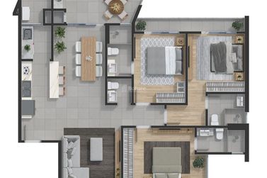 Apartamento &agrave; venda - 120m&sup2; - Balne&aacute;rio Perequ&ecirc;