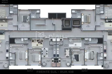 Apartamento &agrave; venda - 69m&sup2; - Morretes