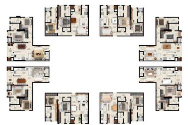 Apartamento &agrave; venda - 79m&sup2; - 