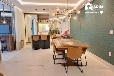 Apartamento para alugar - 132m&sup2; - Meia Praia